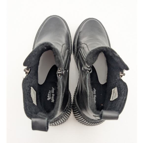 Spring Step Kelko Leather Ankle Boots Zip-Up Women's Black Size US5.5-6 EU36 - Picture 5 of 12